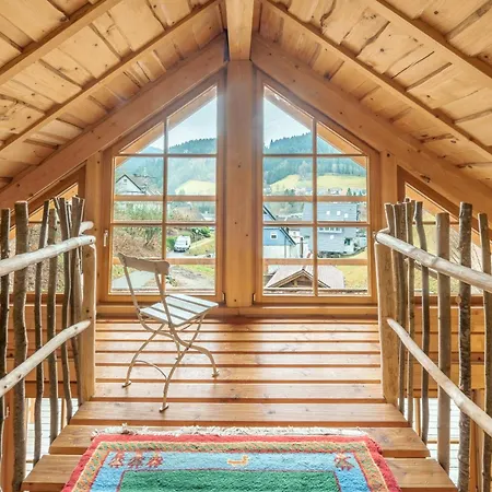 Schwarzwald Blockhaus - Sauna - Kamin - Mit Bettwaesche Und Handtuecher Schenkenzell Exterior photo
