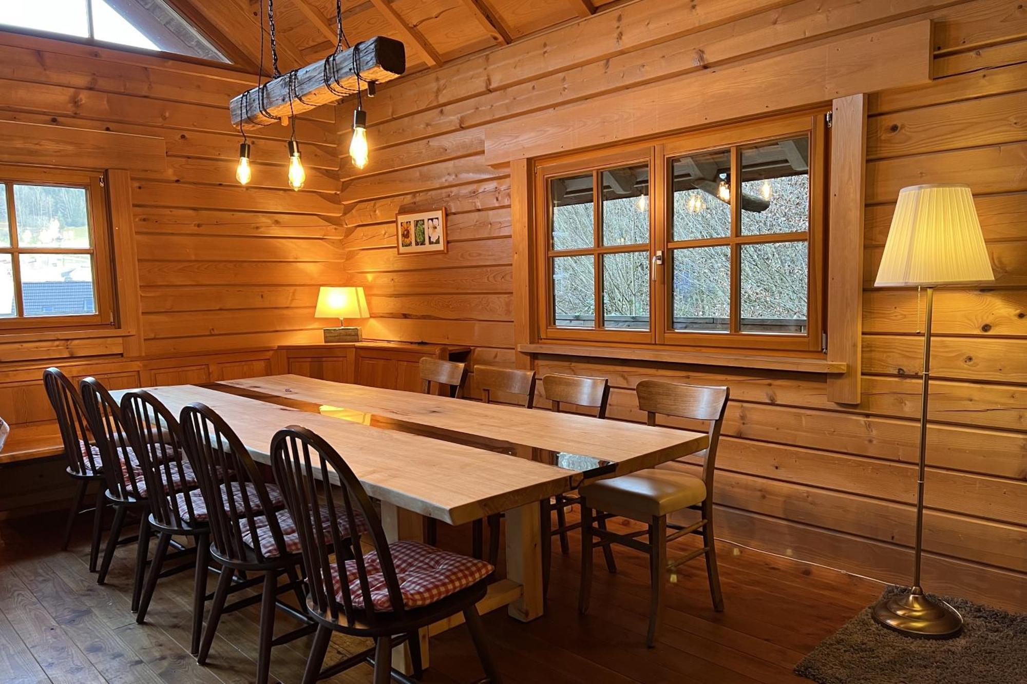Schwarzwald Blockhaus - Sauna - Kamin - Mit Bettwaesche Und Handtuecher * Schenkenzell